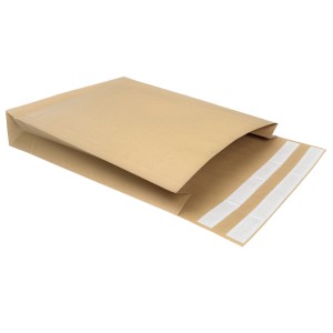 Koperta rozszerzana ekologiczna e-commerce 450x350x80 mm e-Green brązowa