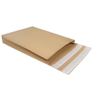 Koperta rozszerzana ekologiczna e-commerce 350x250x50 mm e-Green brązowa