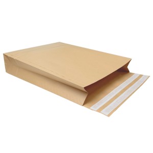 Koperta rozszerzana ekologiczna e-commerce 500x400x100 mm e-Green brązowa